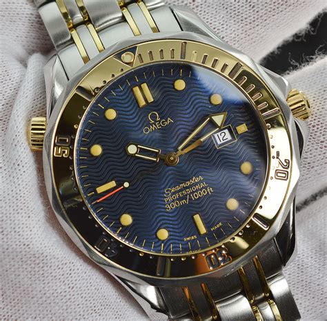 omega gold watches for men